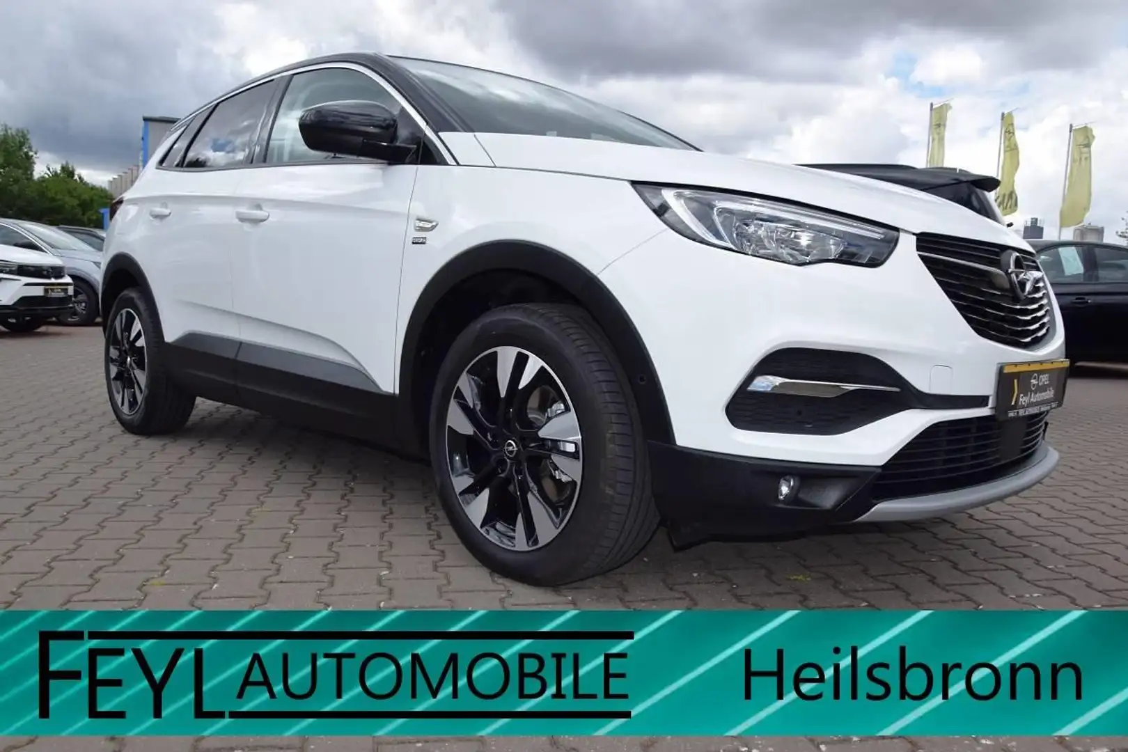 Opel Grandland X 1.5 Diesel "2020" AT, AHK Wit - 1