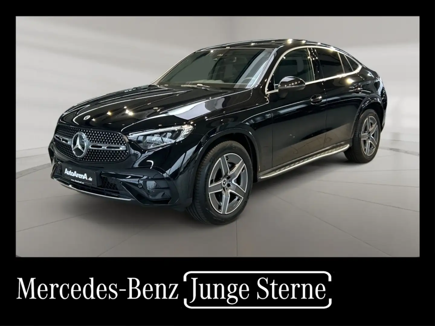 Mercedes-Benz GLC 300 d 4matic Coupe AMG AMG+MBUX+AHK+Pano+SHD Schwarz - 1