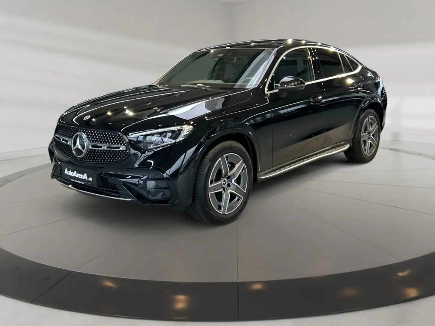 Mercedes-Benz GLC 300 d 4matic Coupe AMG AMG+MBUX+AHK+Pano+SHD Schwarz - 2