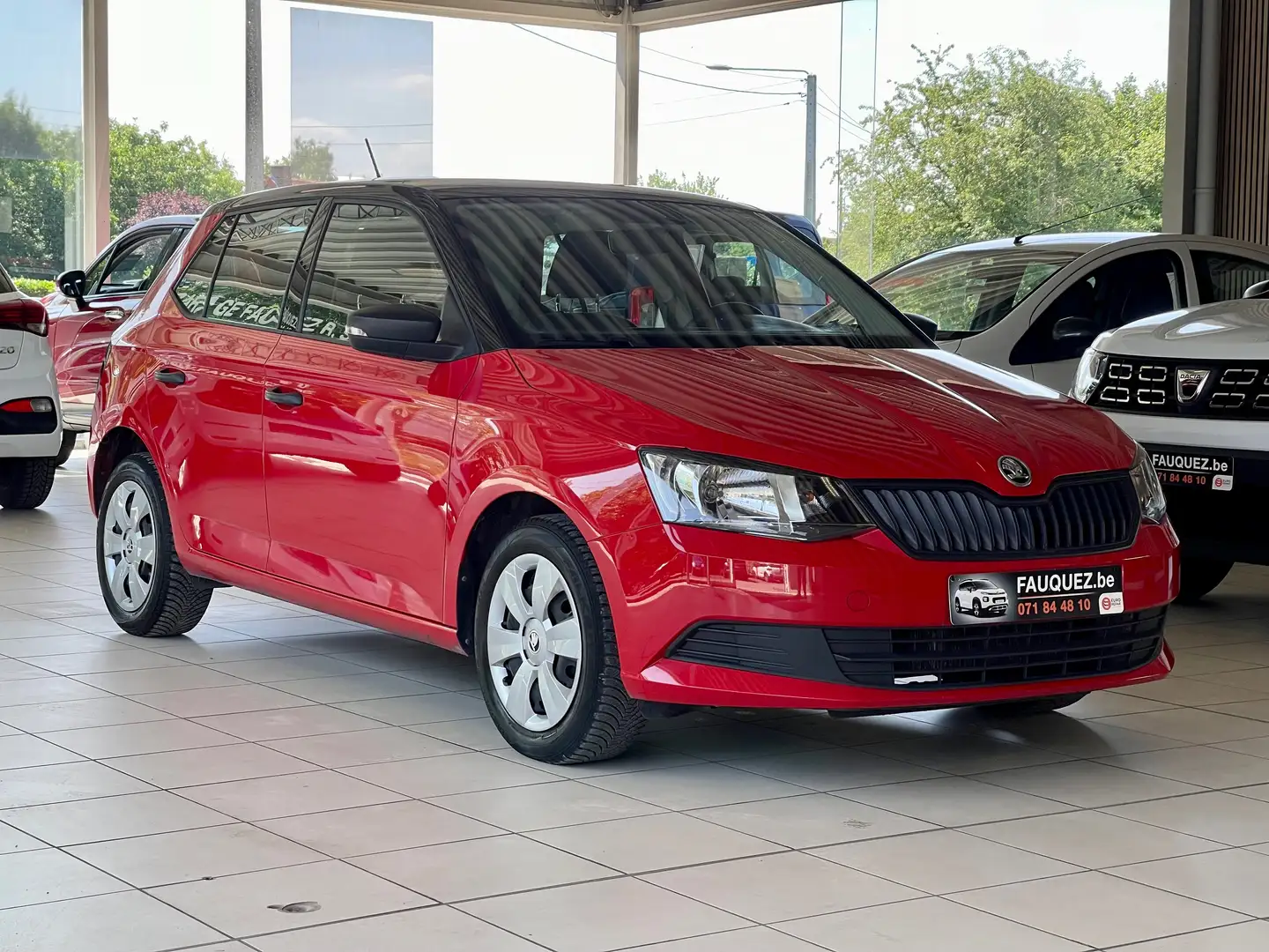 Skoda Fabia 1.0i Active / Garantie 12 mois ✅ Rouge - 2