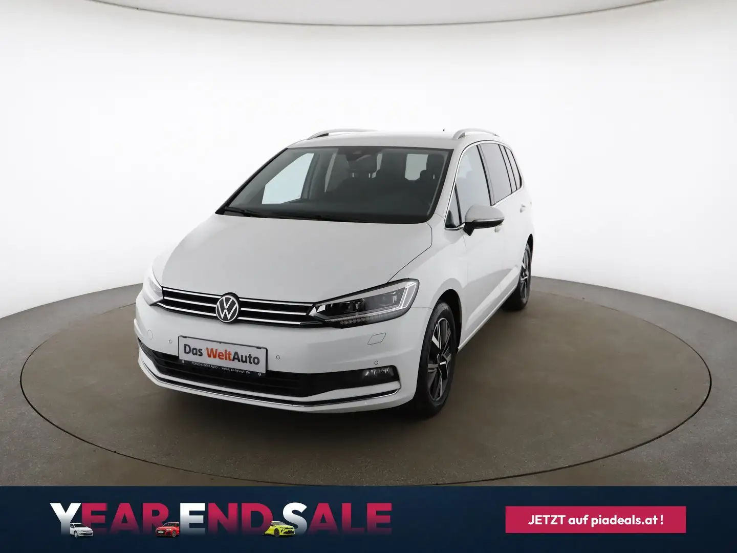 Volkswagen Touran Highline TSI DSG Weiß - 1