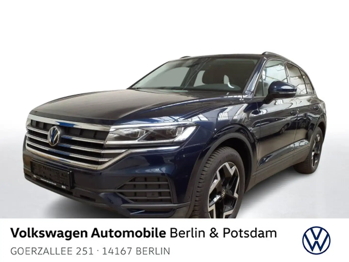 Volkswagen Touareg 3.0 V6 TDI AG8 4M Leder Luftf.Navi AHK Blau - 1