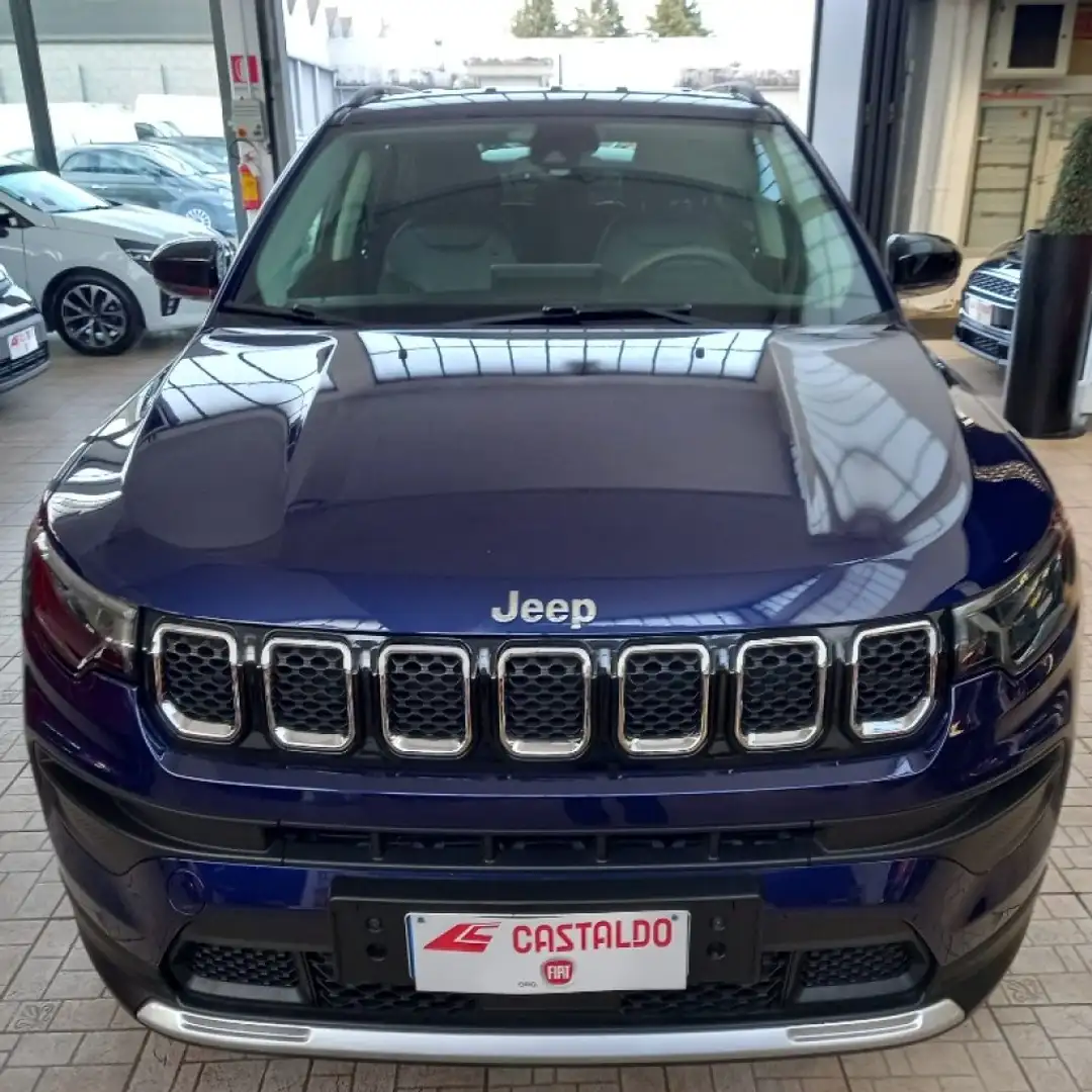 Jeep Compass 1.3 Turbo T4 190 CV PHEV AT6 4xe Limited Blau - 1