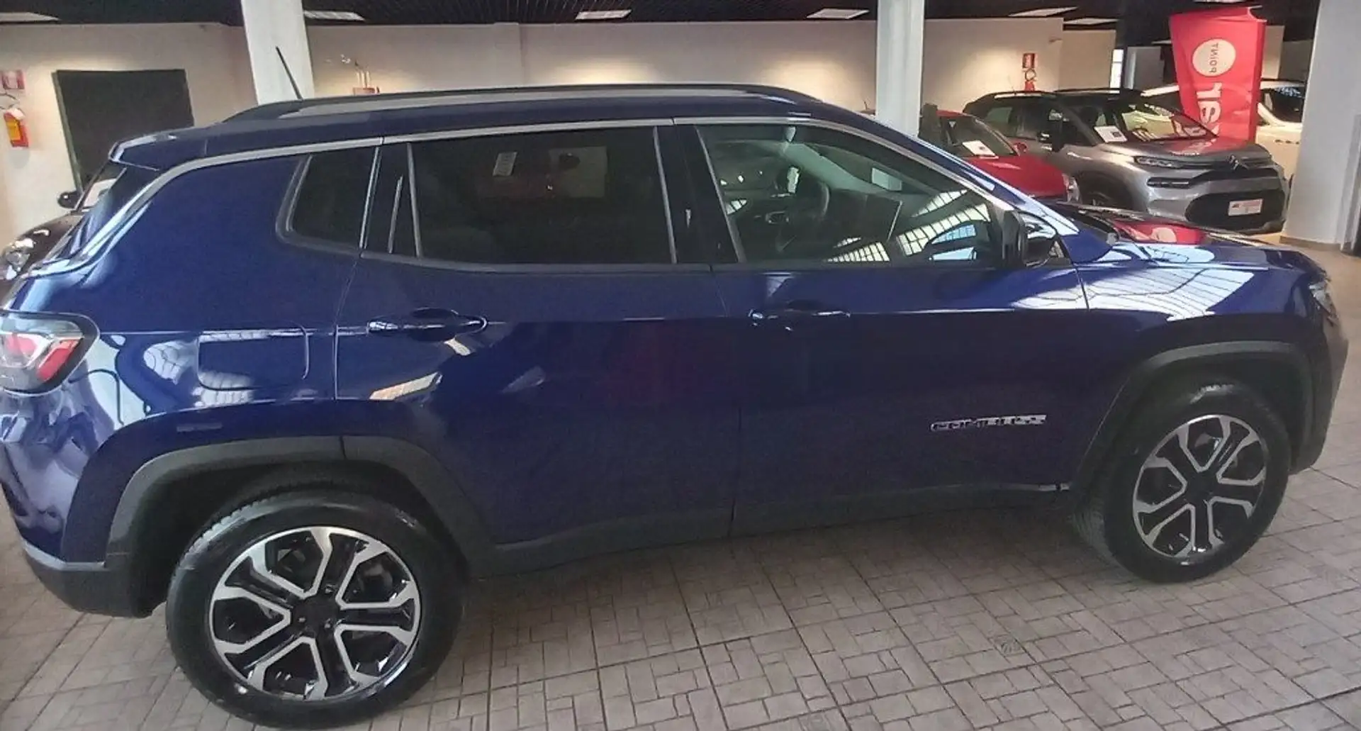Jeep Compass 1.3 Turbo T4 190 CV PHEV AT6 4xe Limited Blau - 2