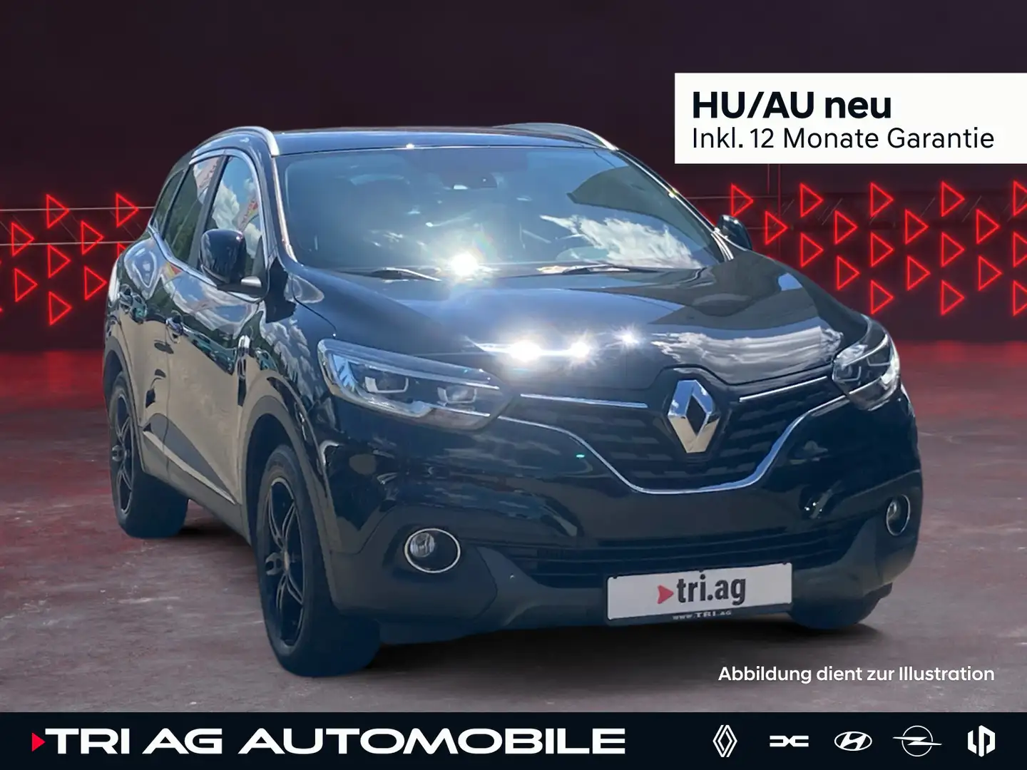 Renault Kadjar Crossborder ENERGY TCe 165 GRA PDC SHZ LE Schwarz - 1