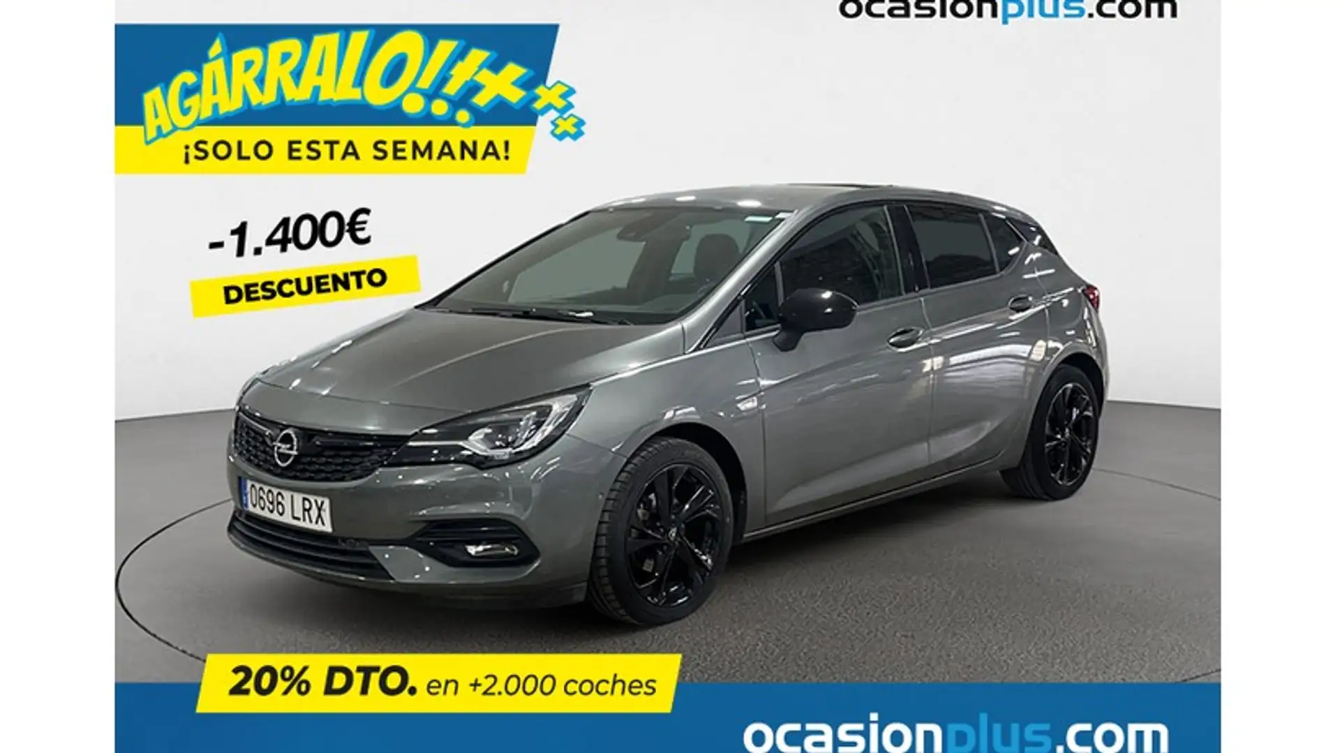 Opel Astra 1.2T S/S Ultimate 145 Gris - 1