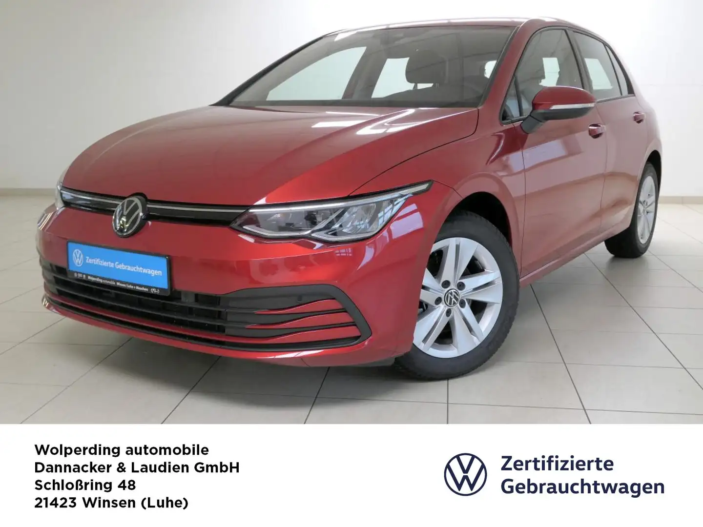 Volkswagen Golf VIII 1.0 eTSI DSG Life Bluetooth Navi LED Rot - 1