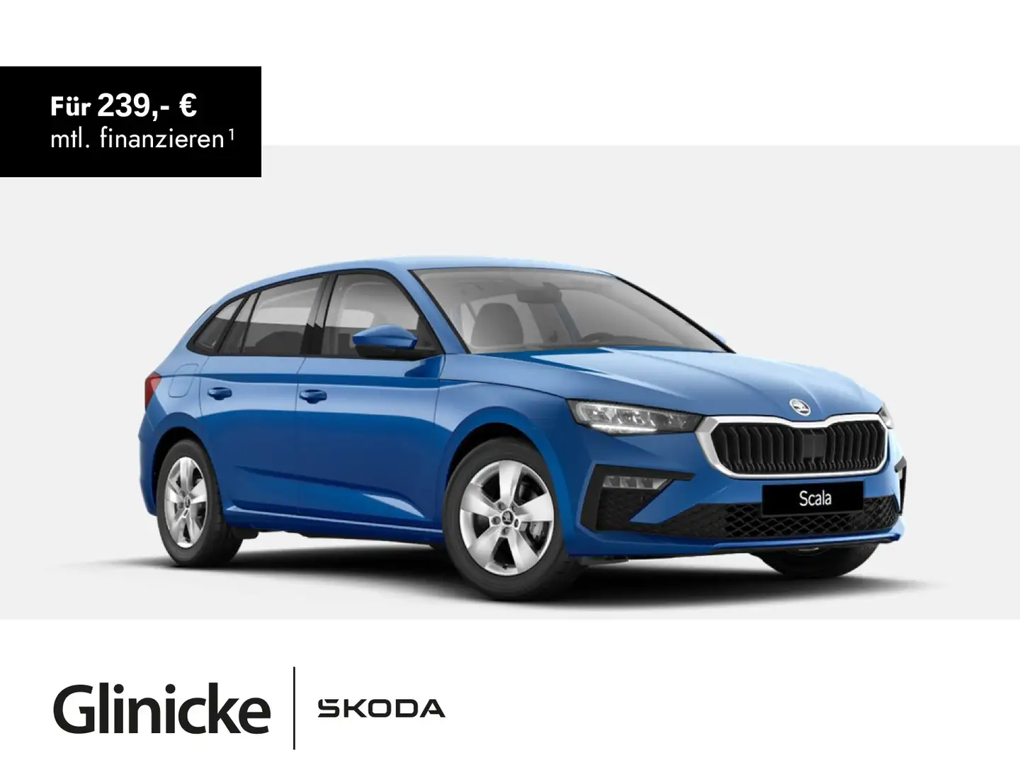 Skoda Scala 1.0 TSI Essence Blau - 1