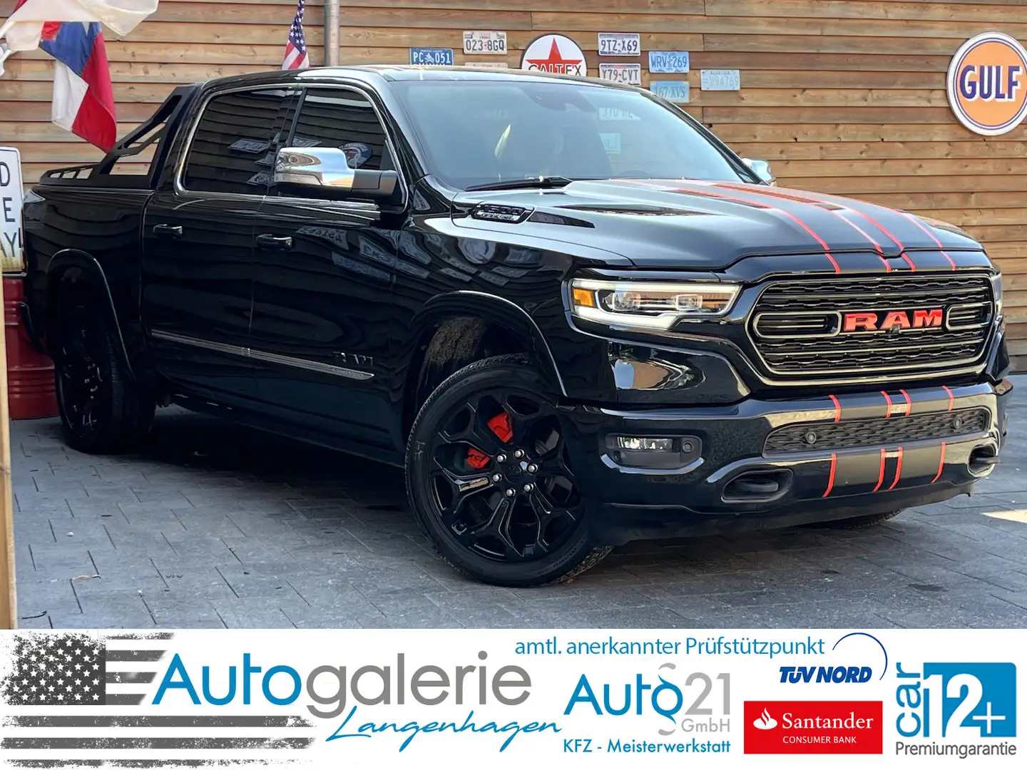 Dodge RAM 1500 5,7 Limited 4x4 Navi ACC LPG Pano 360° Schwarz - 1