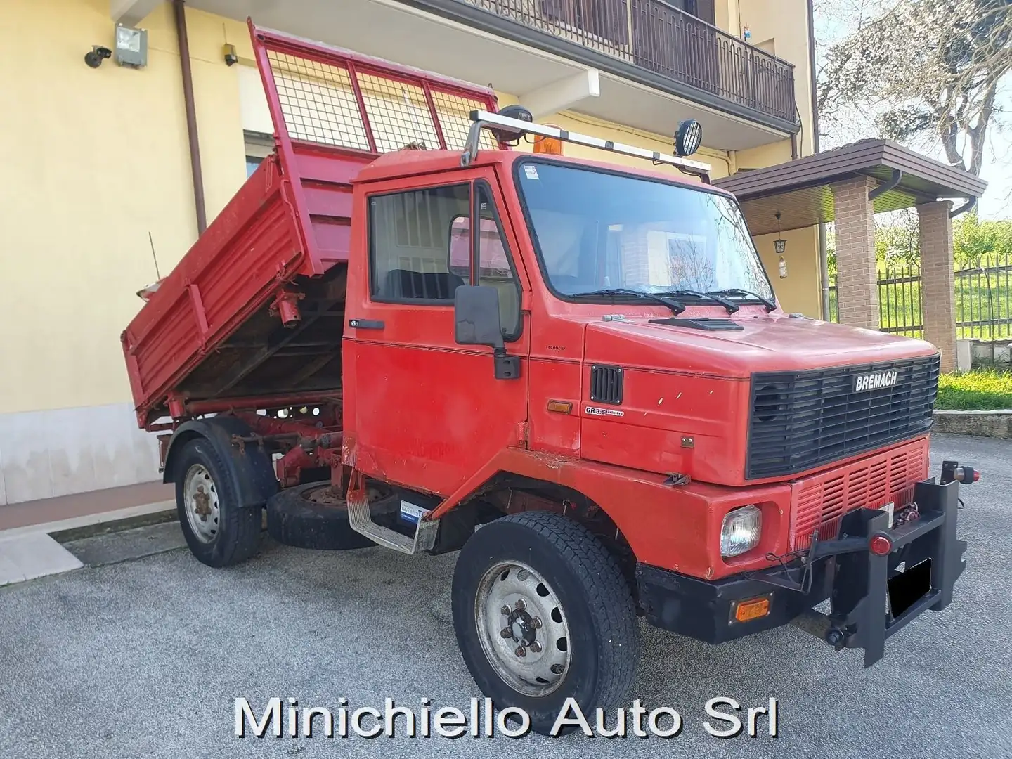 Iveco BREMACH GR35 4X4 RIBALTABILE LAMA SGOMBRANEVE Rood - 1