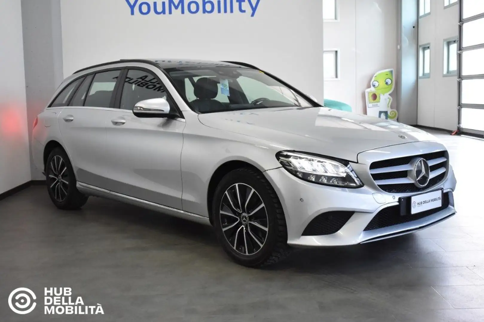 Mercedes-Benz C 220 d S.W. 4Matic Auto Business Extra Argento - 2