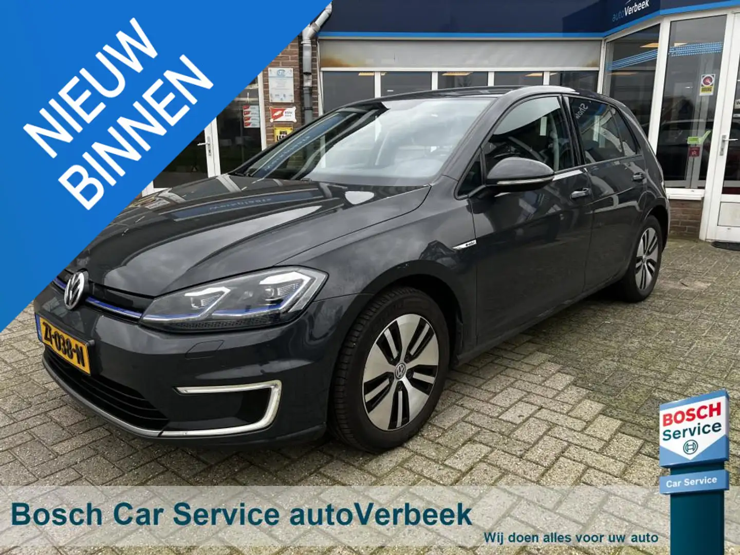 Volkswagen e-Golf 136pk | Navi Discover Pro | Warmtepomp | LED kopla Grau - 1