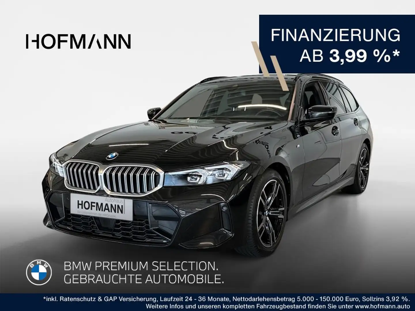 BMW 320 M Sport Schwarz - 1