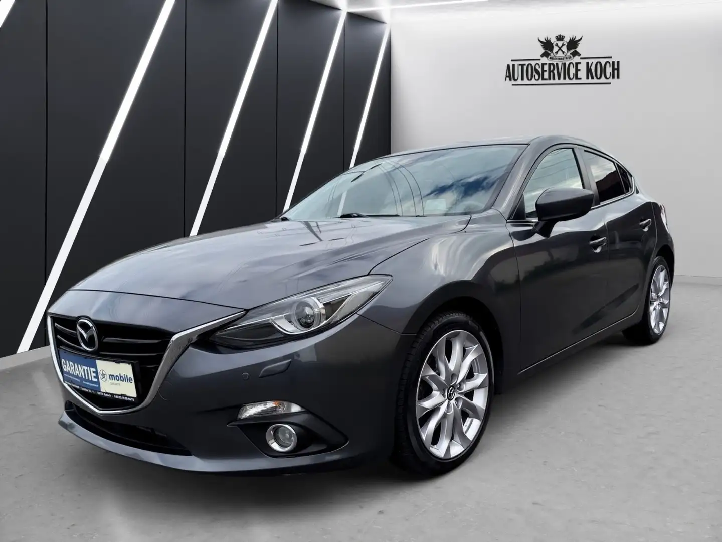 Mazda 3 Lim. Sports-Line Finanzierung Garantie Grau - 2