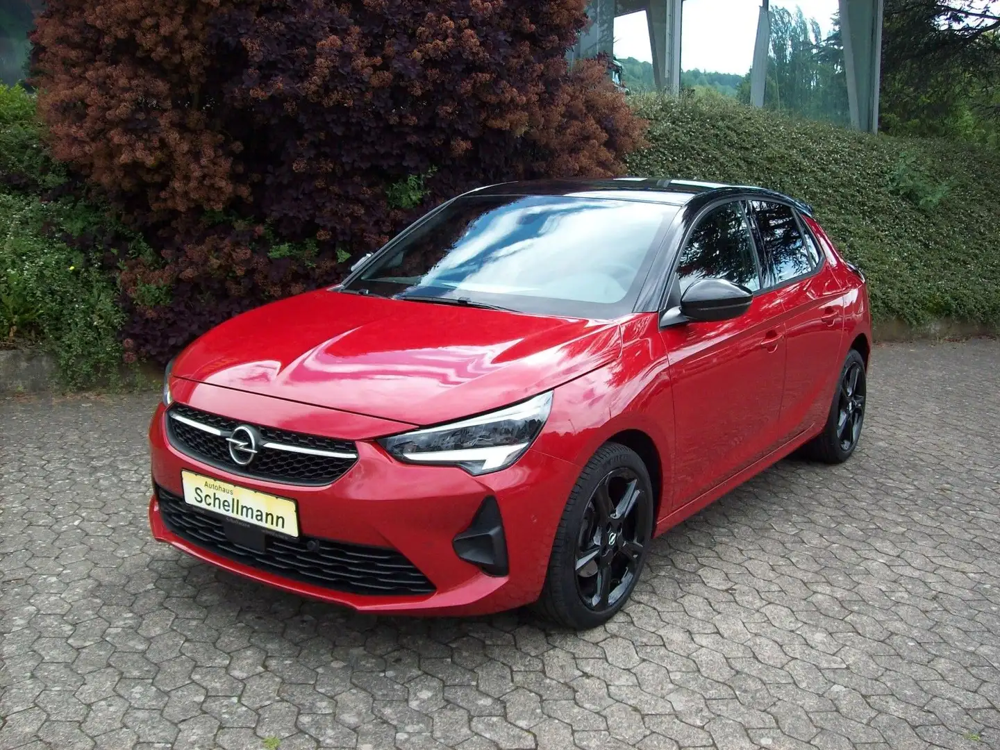 Opel Corsa F 1.2T GS LED PDC+Kam SHZ Navi Automatik Rot - 2