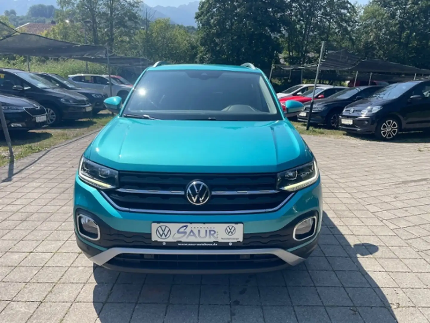 Volkswagen T-Cross 1.0 TSI Style*LED*AHK*PDC*APP*Clima LED ALU Blau - 2