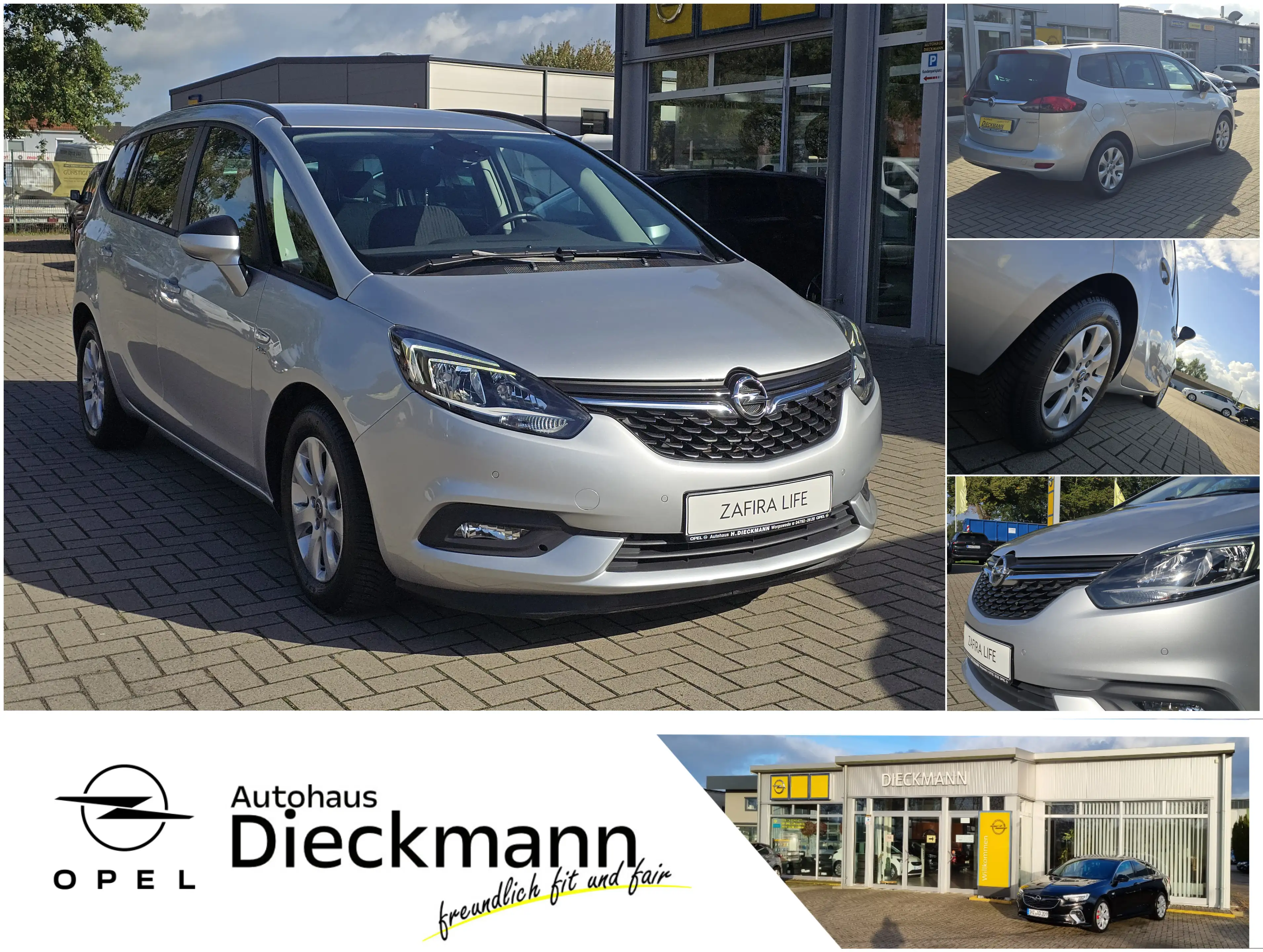 Opel Zafira Active Navi SHZ AHK 7-Sitze Allwetter