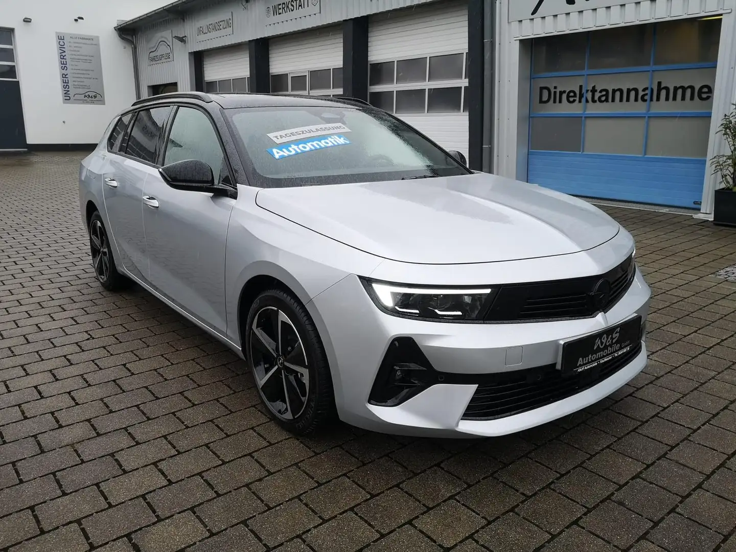 Opel Astra L ST 1.2 Turbo Aut. GS *Schiebed.*Matrix* Argent - 2