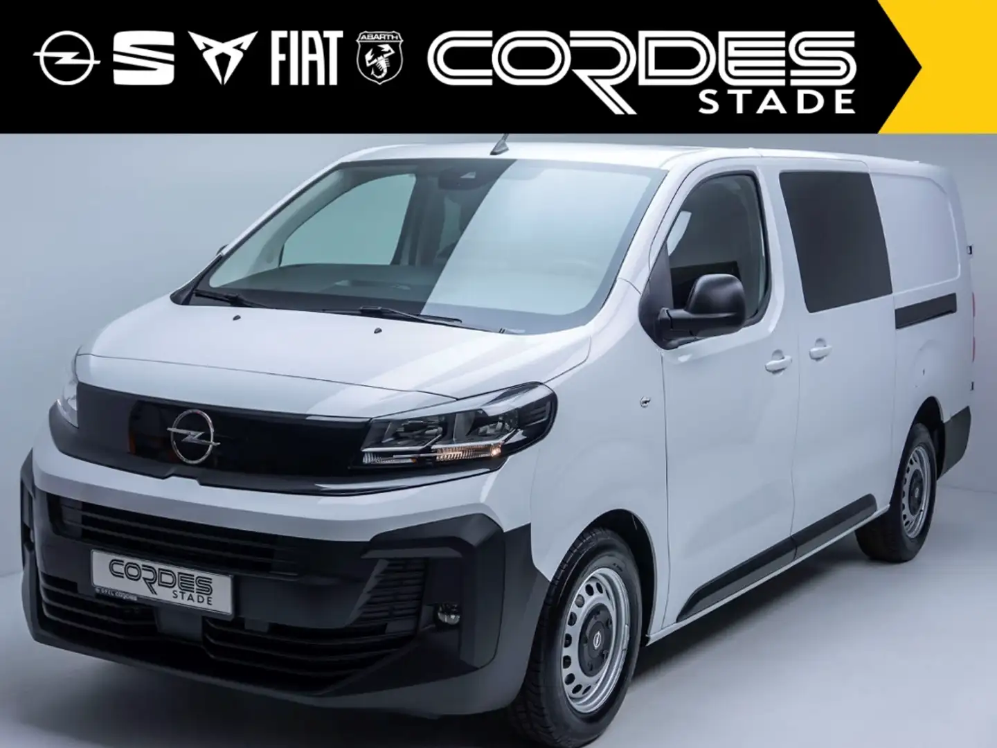 Opel Vivaro Doppelkabine L3 AHK Automatik Navi Freisprech (92) Blanc - 2