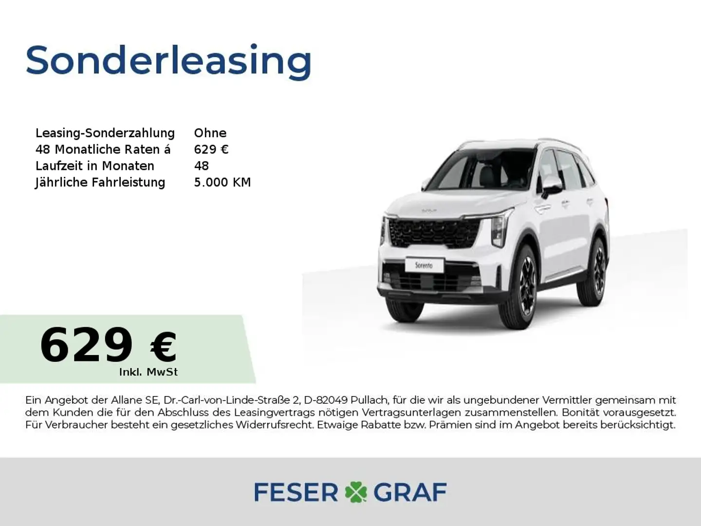 Kia Sorento Sorento 2.2 CRDi AWD DCT Platinum Weiß - 1