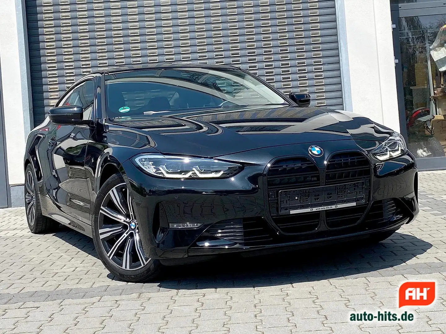 BMW 420 d Coupe Autom. | Leder | Keyless | Navi Live | Coc Black - 2