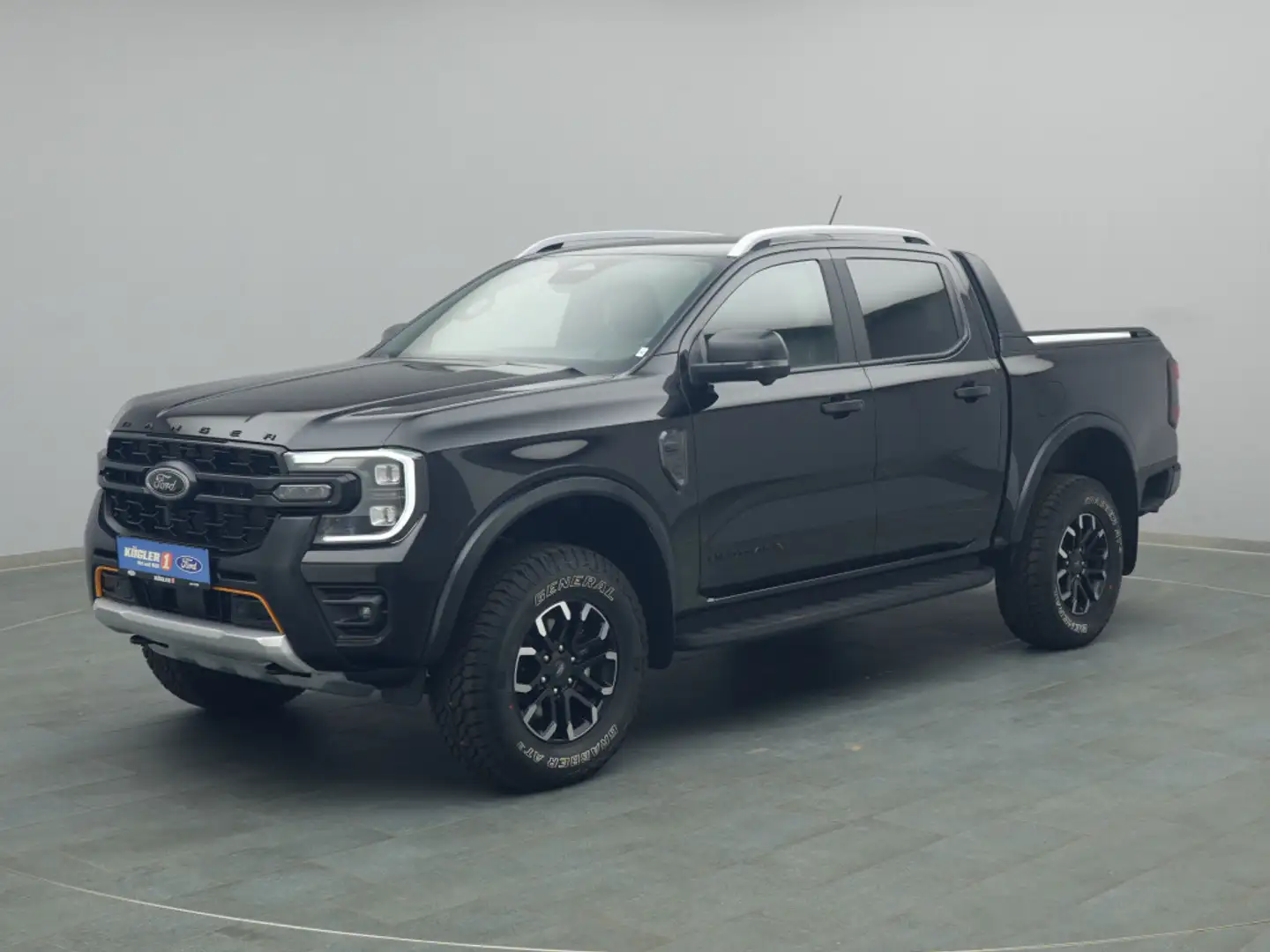 Ford Ranger DoKa Wildtrak X 205PS Aut./e-Rollo Schwarz - 2