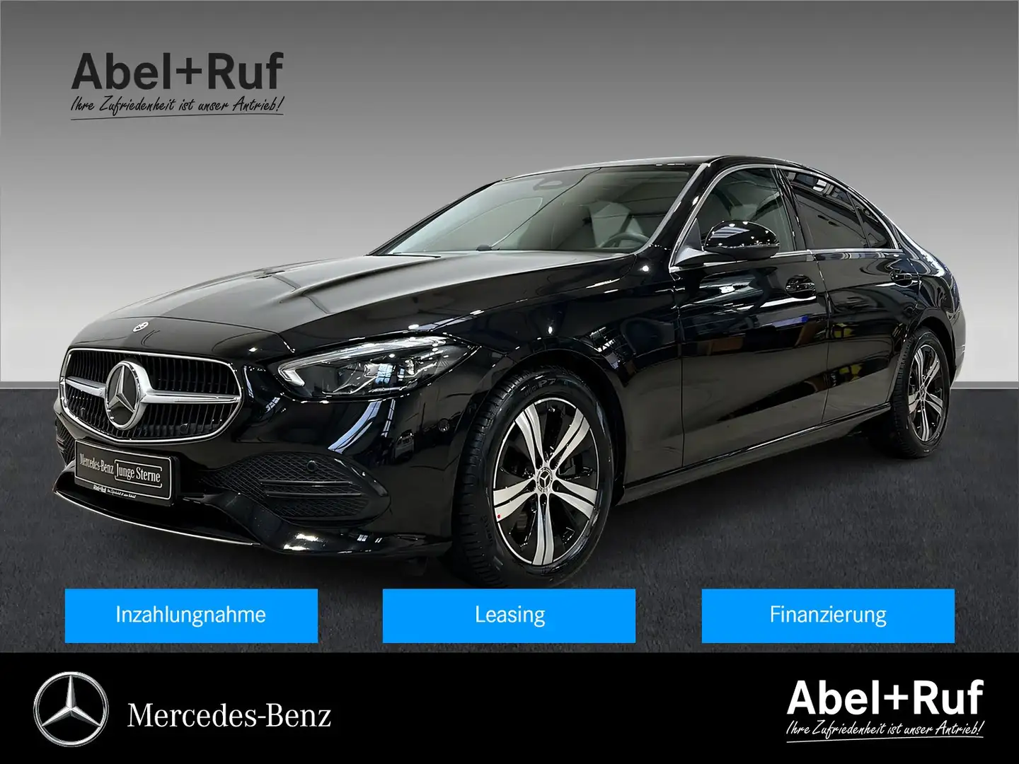 Mercedes-Benz C 200 d Avantgarde Advanced Totwinkel+AHK+LED Schwarz - 1