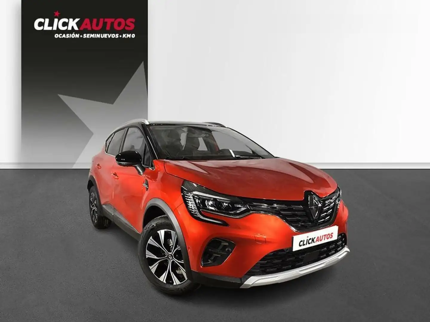 Renault Captur 1.0 TCE 90CV Techno Bitono Rojo - 2