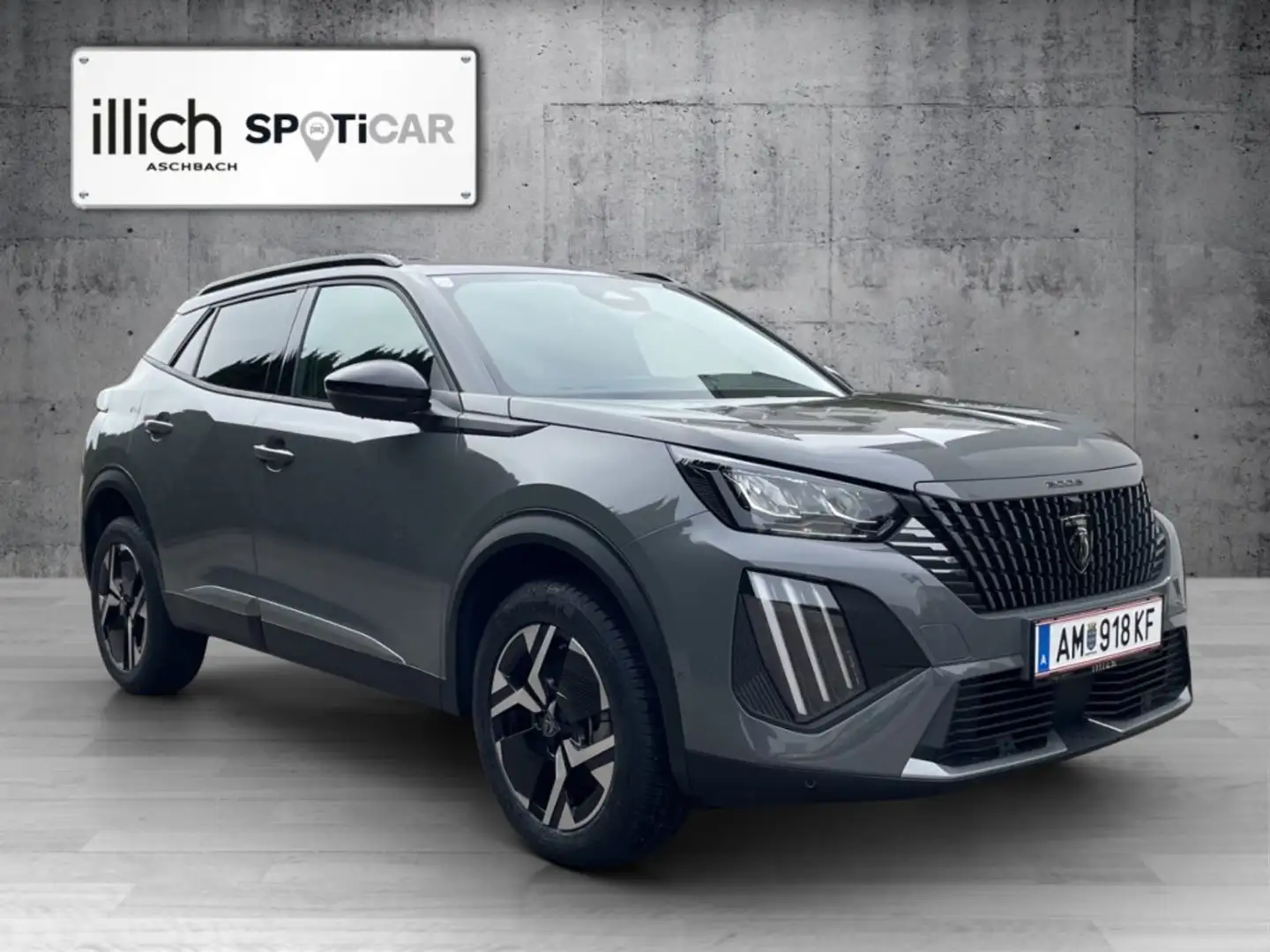 Peugeot 2008 ALLURE Hybrid 110 e-DCS6 Grau - 1