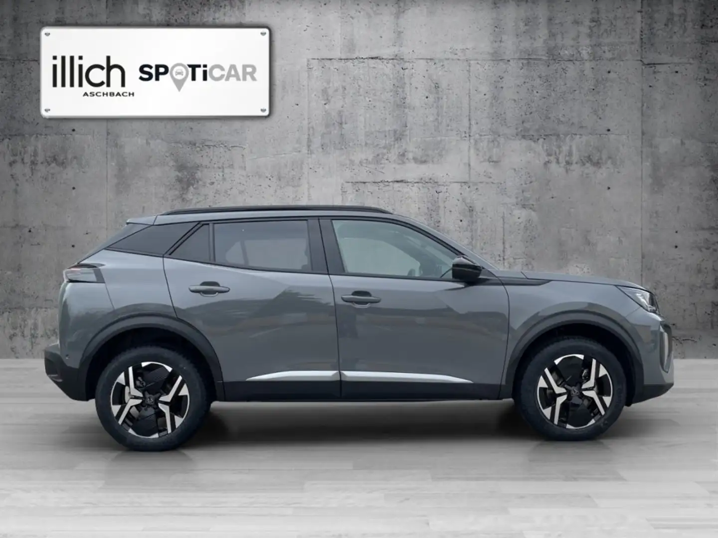 Peugeot 2008 ALLURE Hybrid 110 e-DCS6 Grau - 2