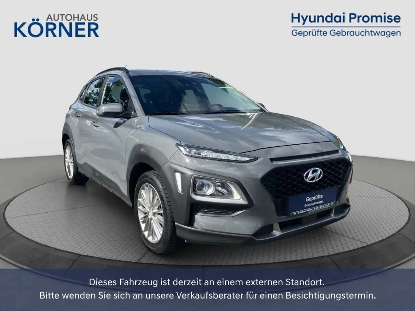 Hyundai KONA TREND 1.6 T-GDi *DAB*CARPLAY*SITZHZG*SPURASSIST* Gris - 1