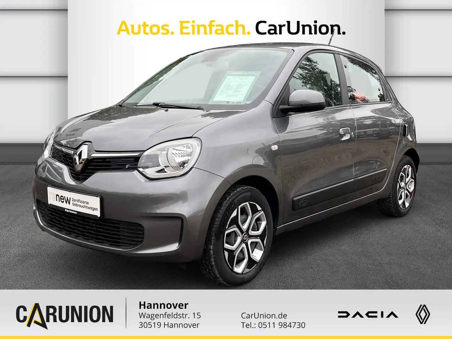 Renault Twingo LIMITED SCe 75 Start & Stop Grau - 1