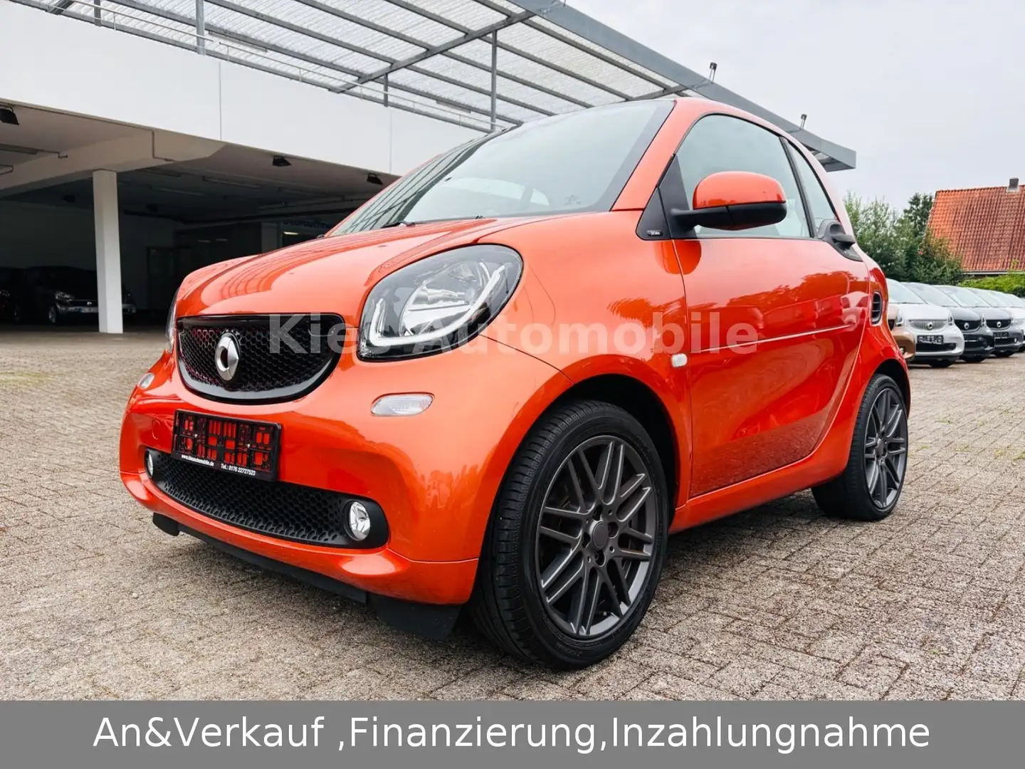 smart forTwo Brabus Packet 90Ps AUTOM/JBL/PANO/LEDER Orange - 1