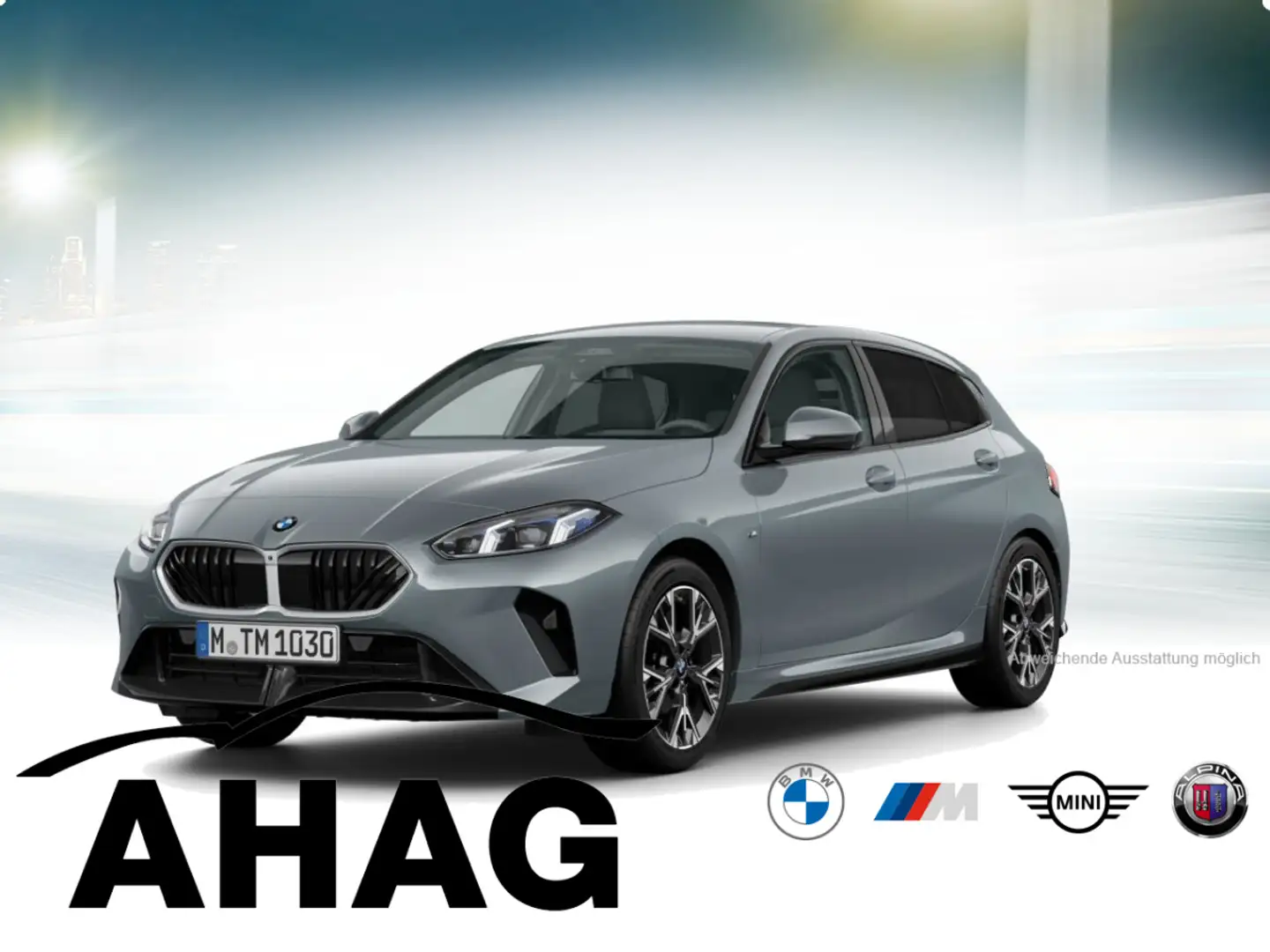 BMW 114 120 Steptronic M Sportpaket Klimaaut. Head-Up Grijs - 2
