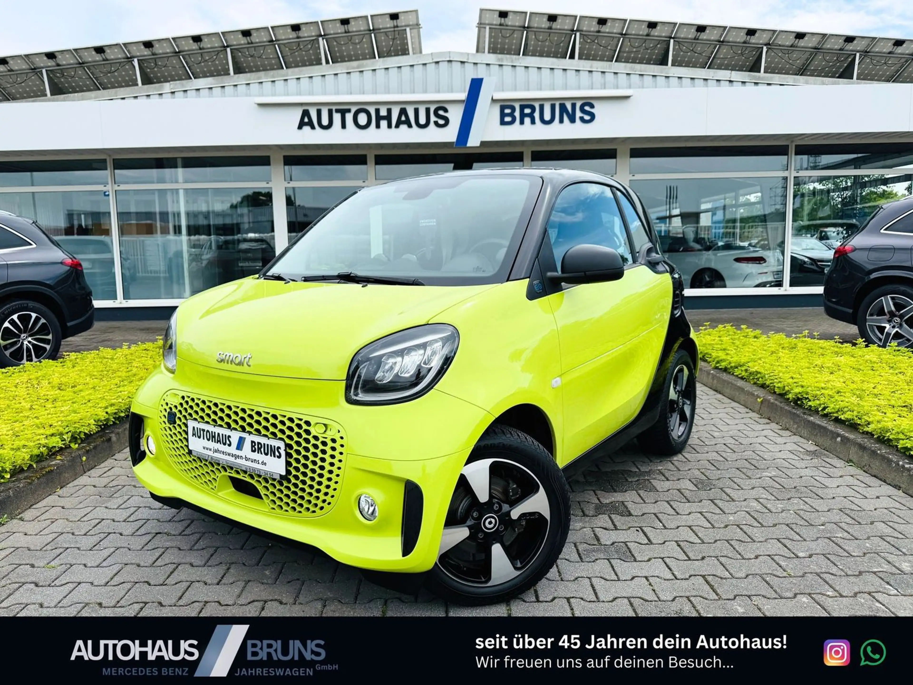 smart forTwo EQ EXCLUSIVE, Winter, LED, PTS, RFK, Panodach, SHZ