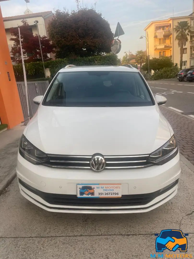 Volkswagen Touran 2.0 TDI 150 CV 7 posti Bianco - 2