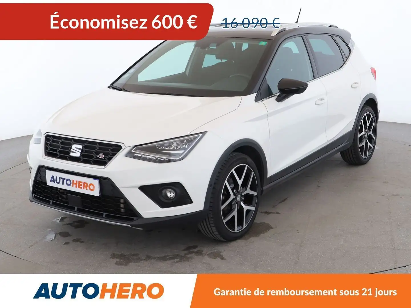 SEAT Arona 1.5 TSI ACT FR BV6 Blanc - 1