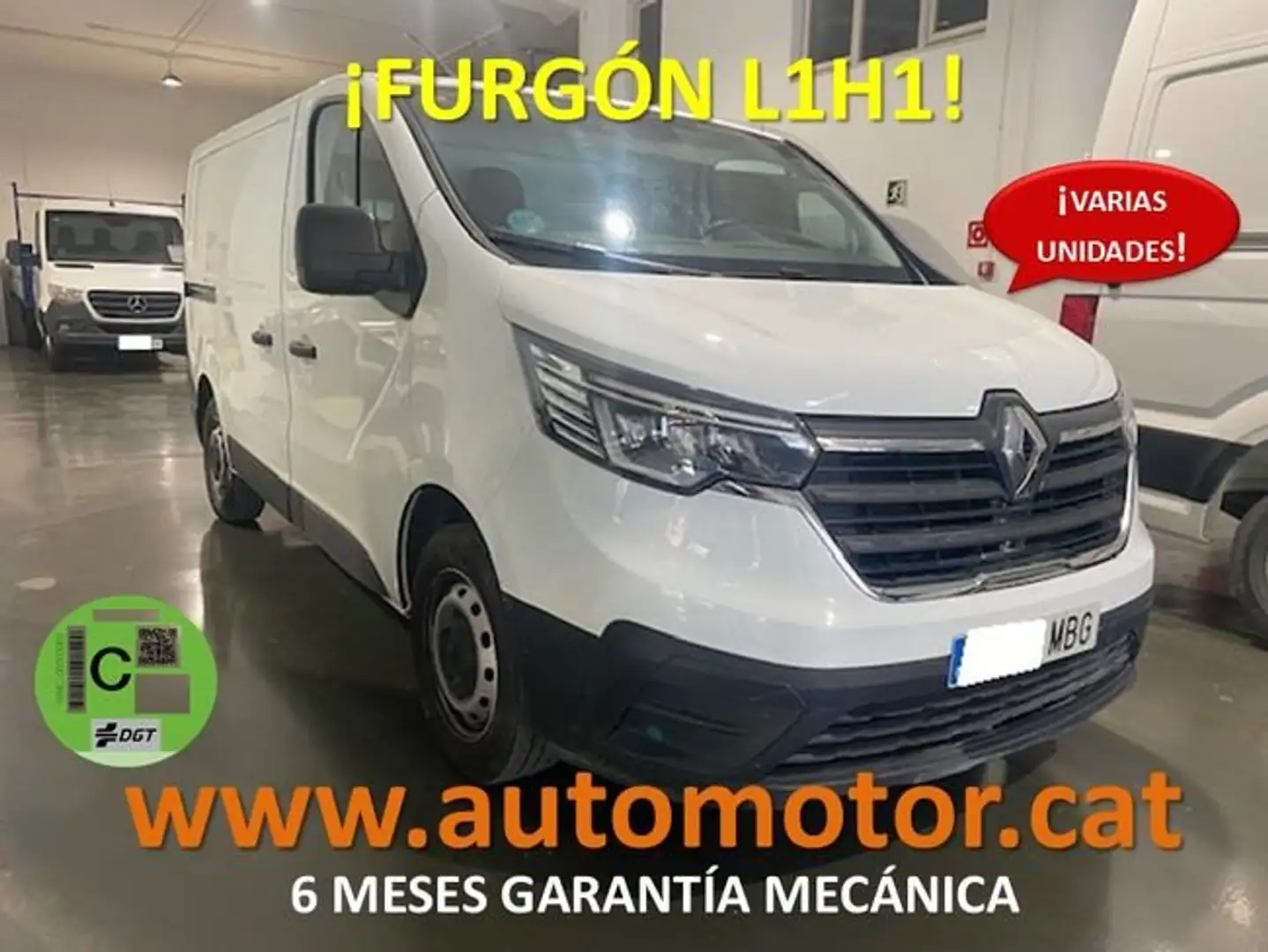 Renault Trafic Furgón L1H1 BluedCi 81kW Alb - 1