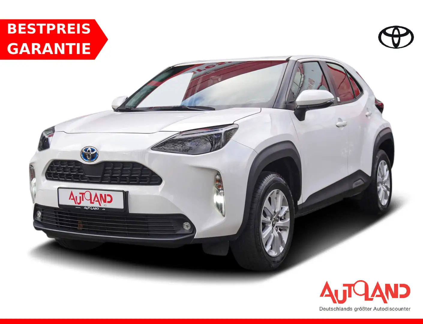 Toyota Yaris Cross 1.5 Hybrid Comfort LED Navi SHZ Weiß - 1