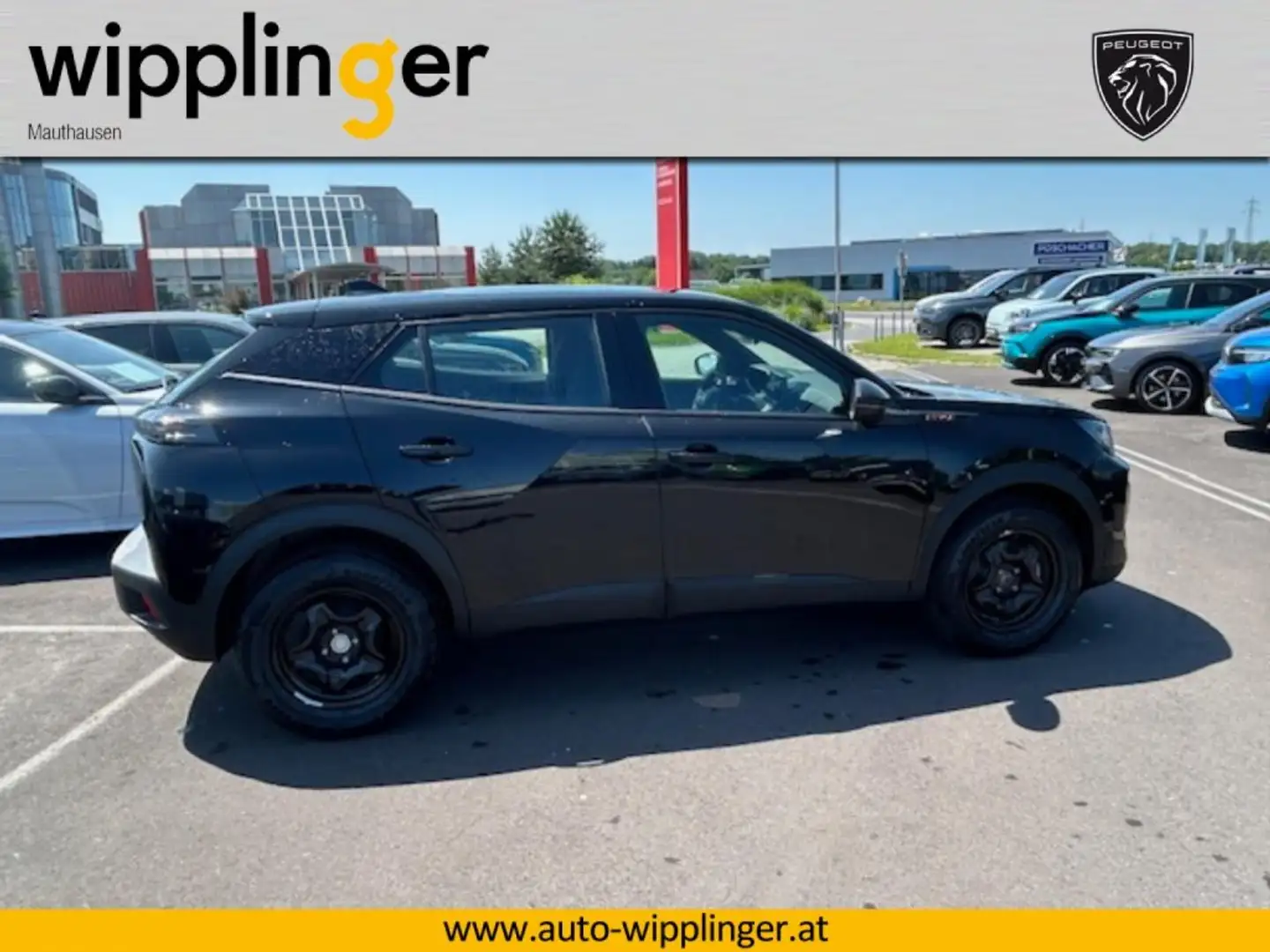 Peugeot 2008 Style PT 100PS Benzin MT6 LP € 28.442,- Schwarz - 2