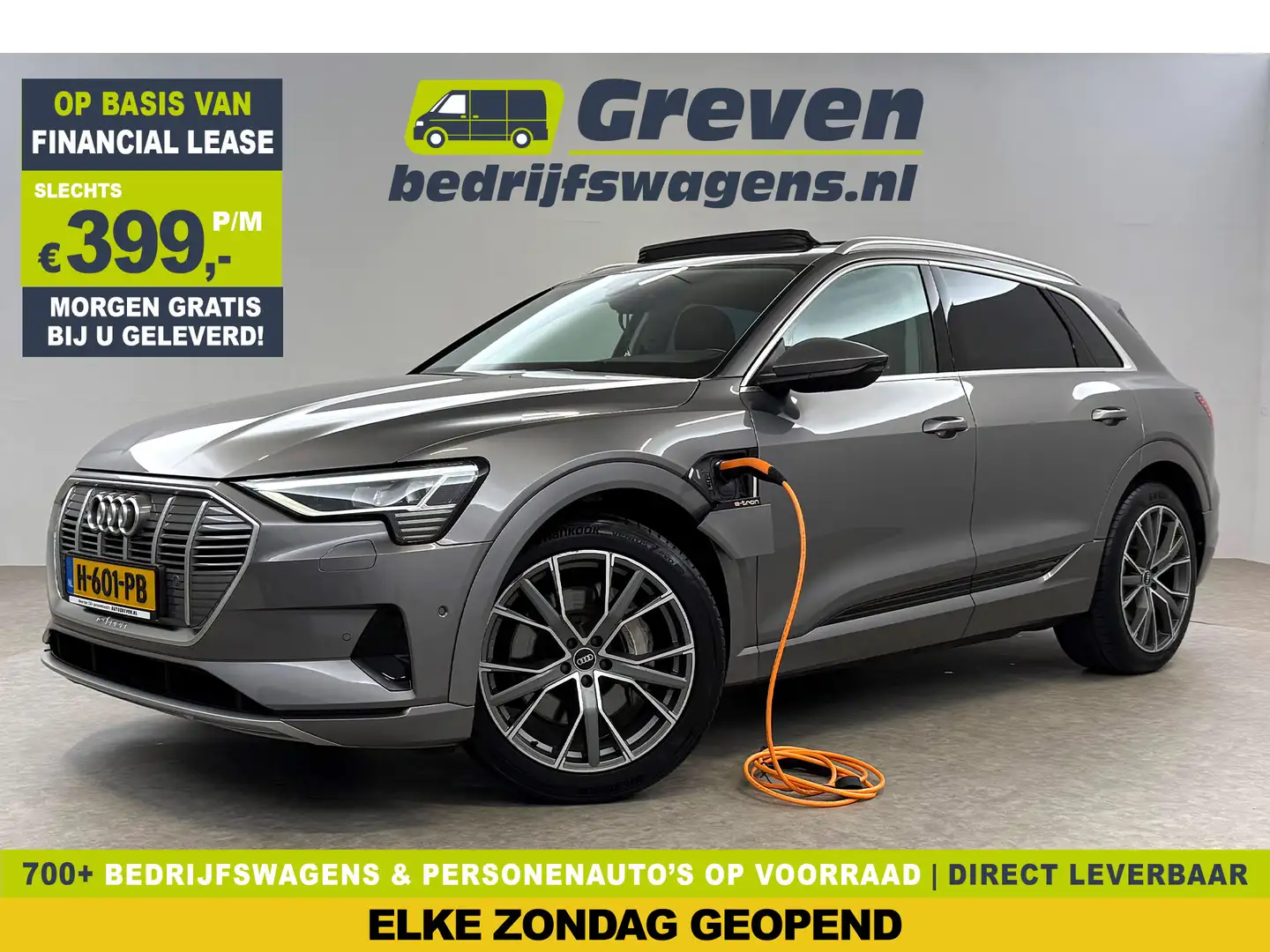 Audi e-tron 50 Quattro Launch edition plus 313PK 71 kWh | Virt Grijs - 1