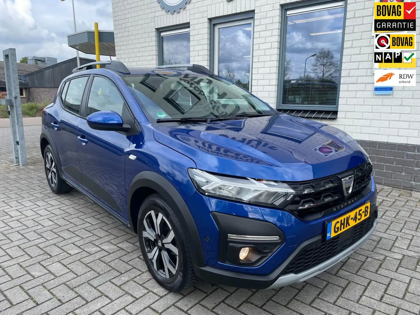 Dacia Sandero Stepway 1.0 TCe 100 ECO-G Expression / Camera / PD Blauw - 1
