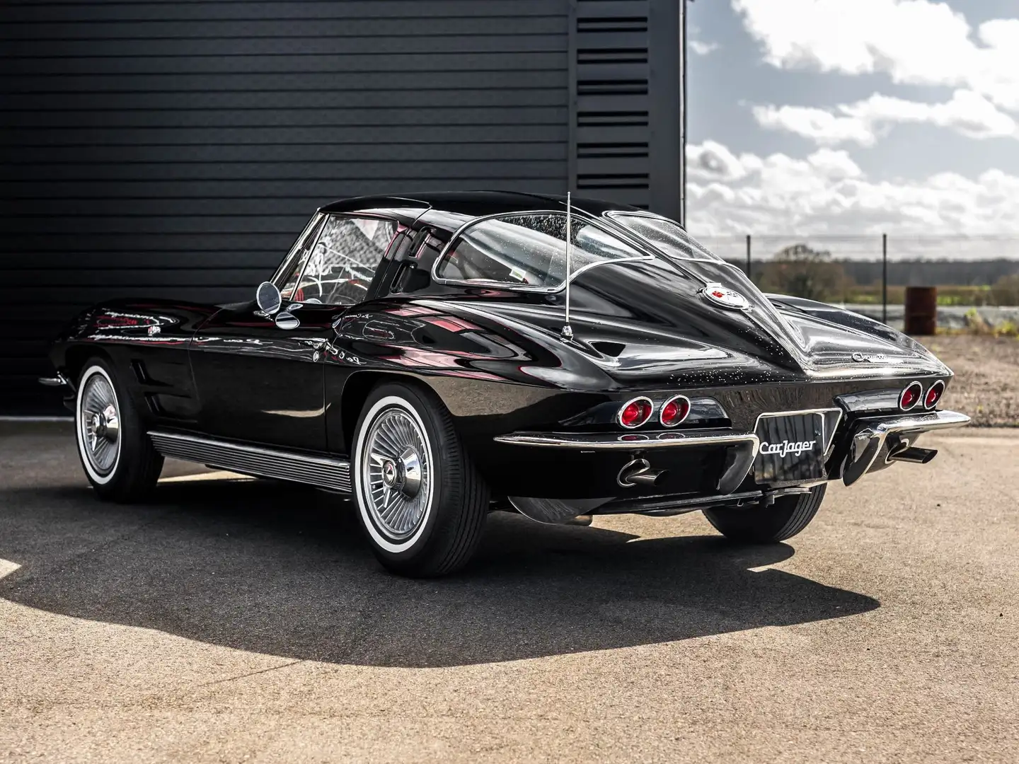 Chevrolet Corvette C2 Stingray Split Window Black - 2
