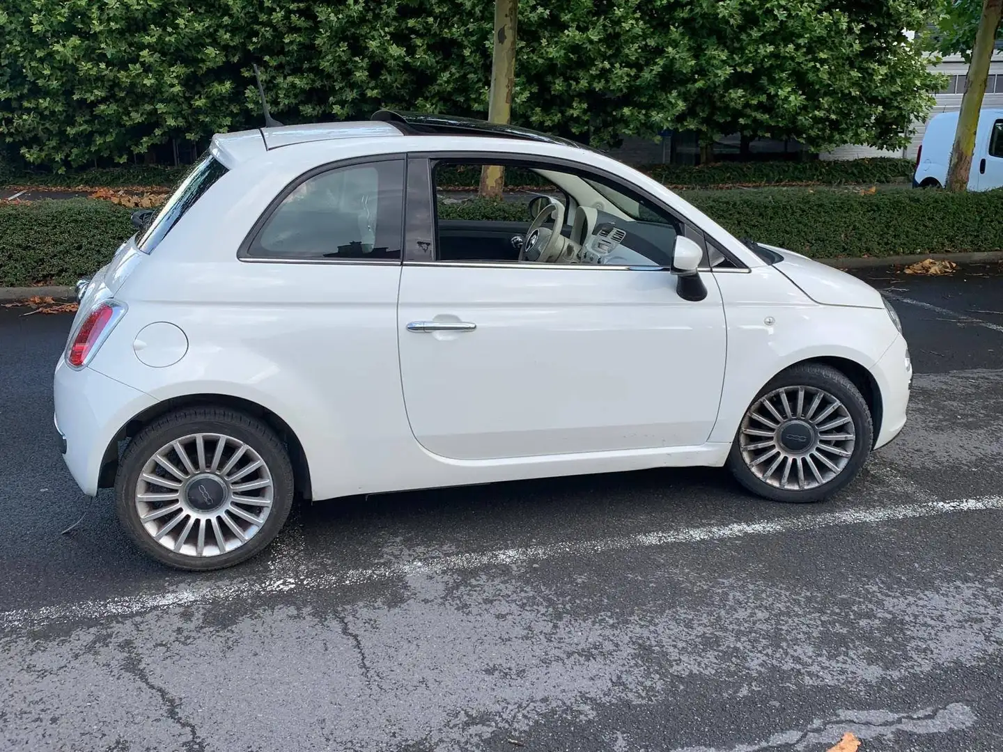 Fiat 500 500 0.9 TwinAir Turbo Start Blanc - 1