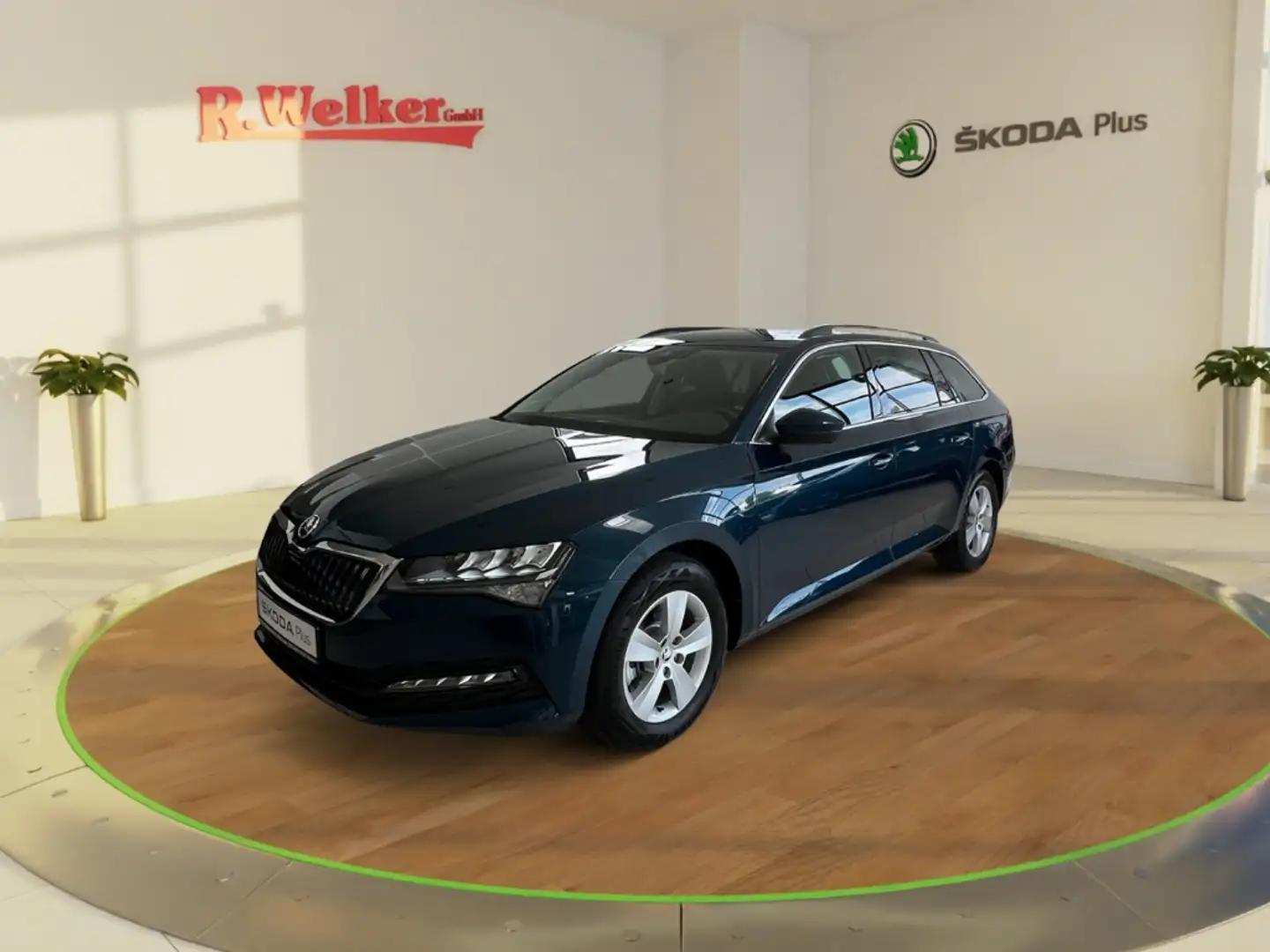 Skoda Superb Combi Ambition 2.0 TDI ''Komfort Plus''PDC''SHZ''A Blau - 1