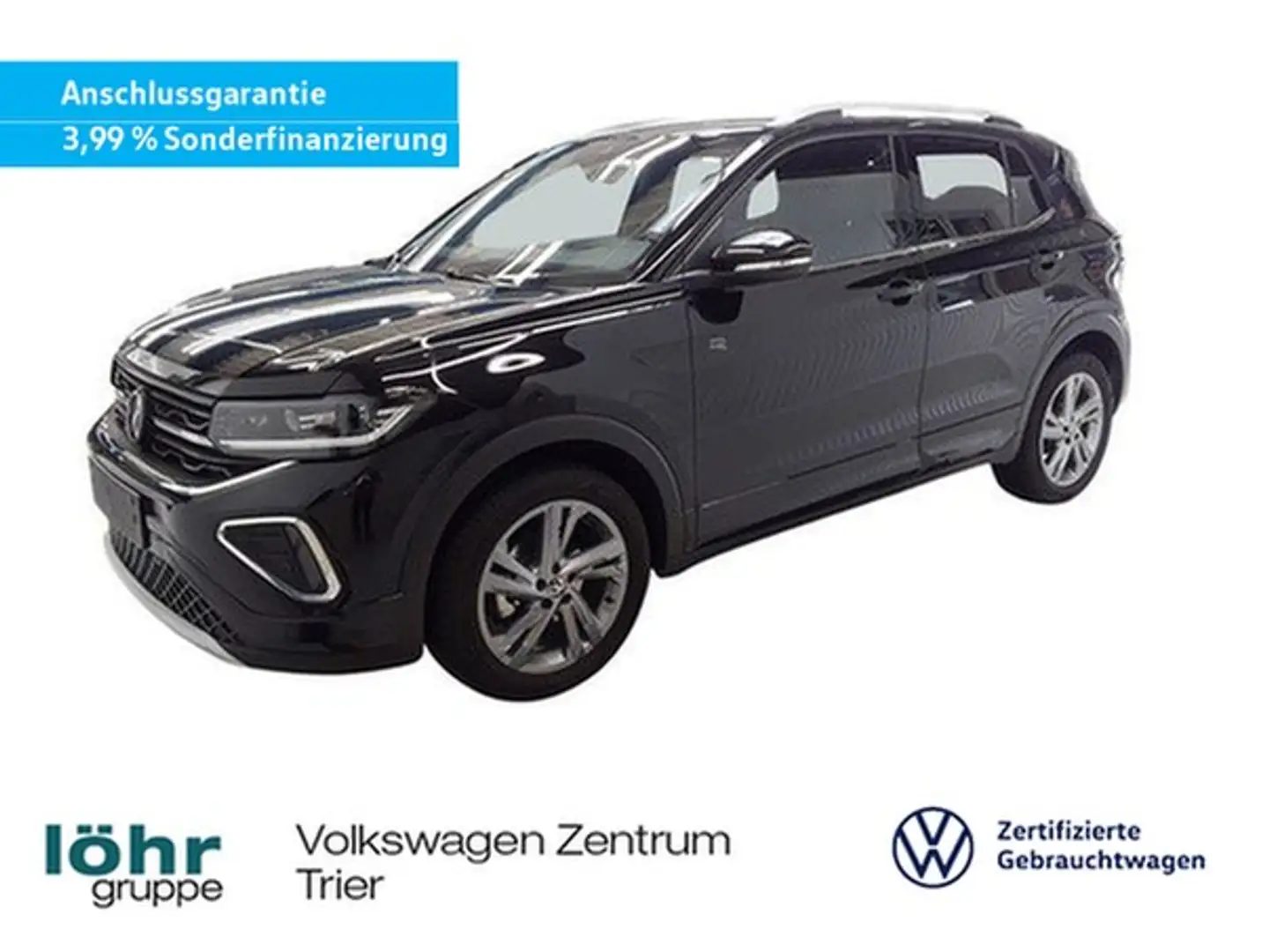 Volkswagen T-Cross 1.5 TSI DSG R-Line IQ Light, AHK, WWV Schwarz - 1