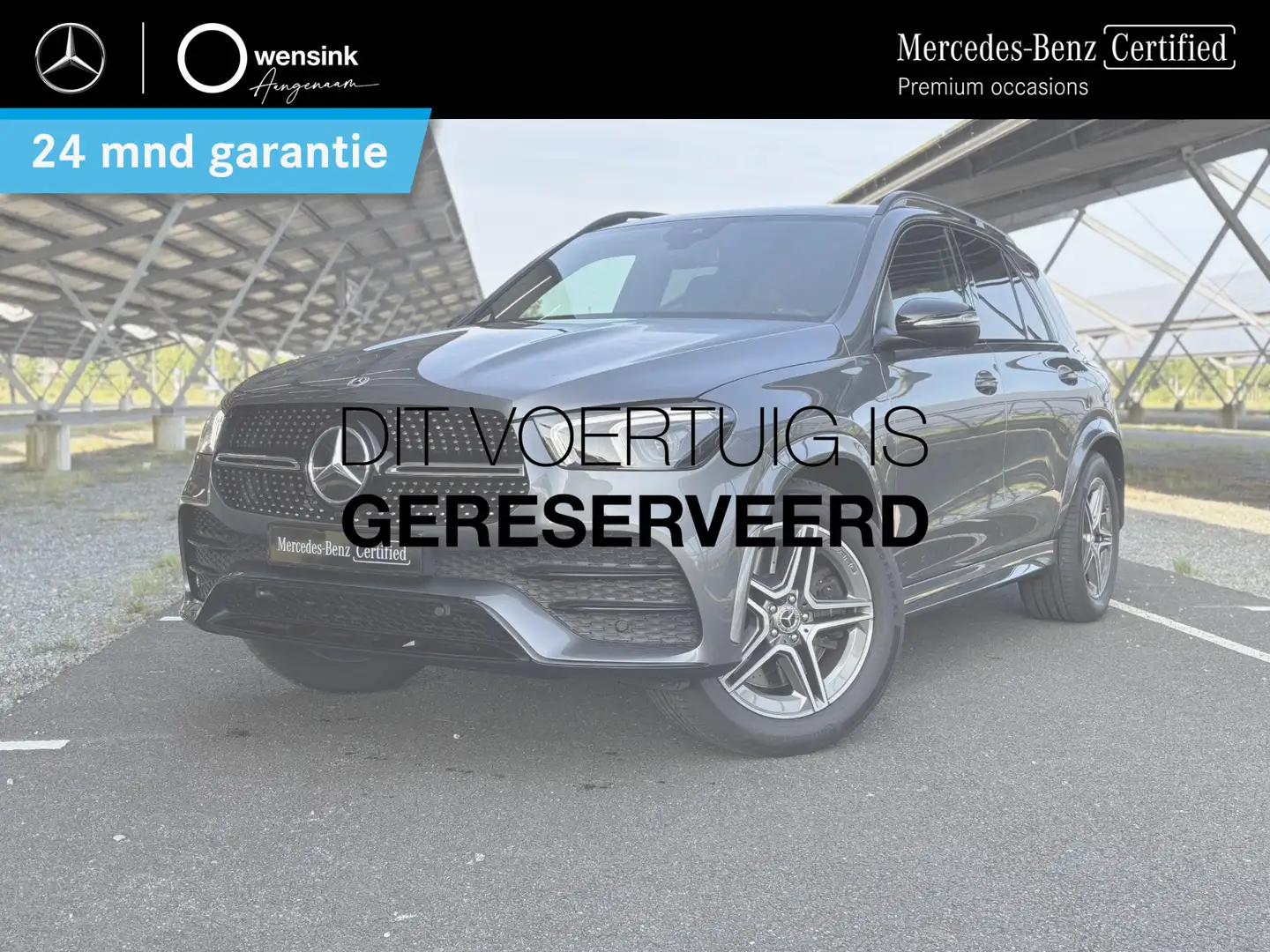 Mercedes-Benz GLE 350 e 4MATIC | AMG line | Night | Trekhaak | Nappalede Gris - 1