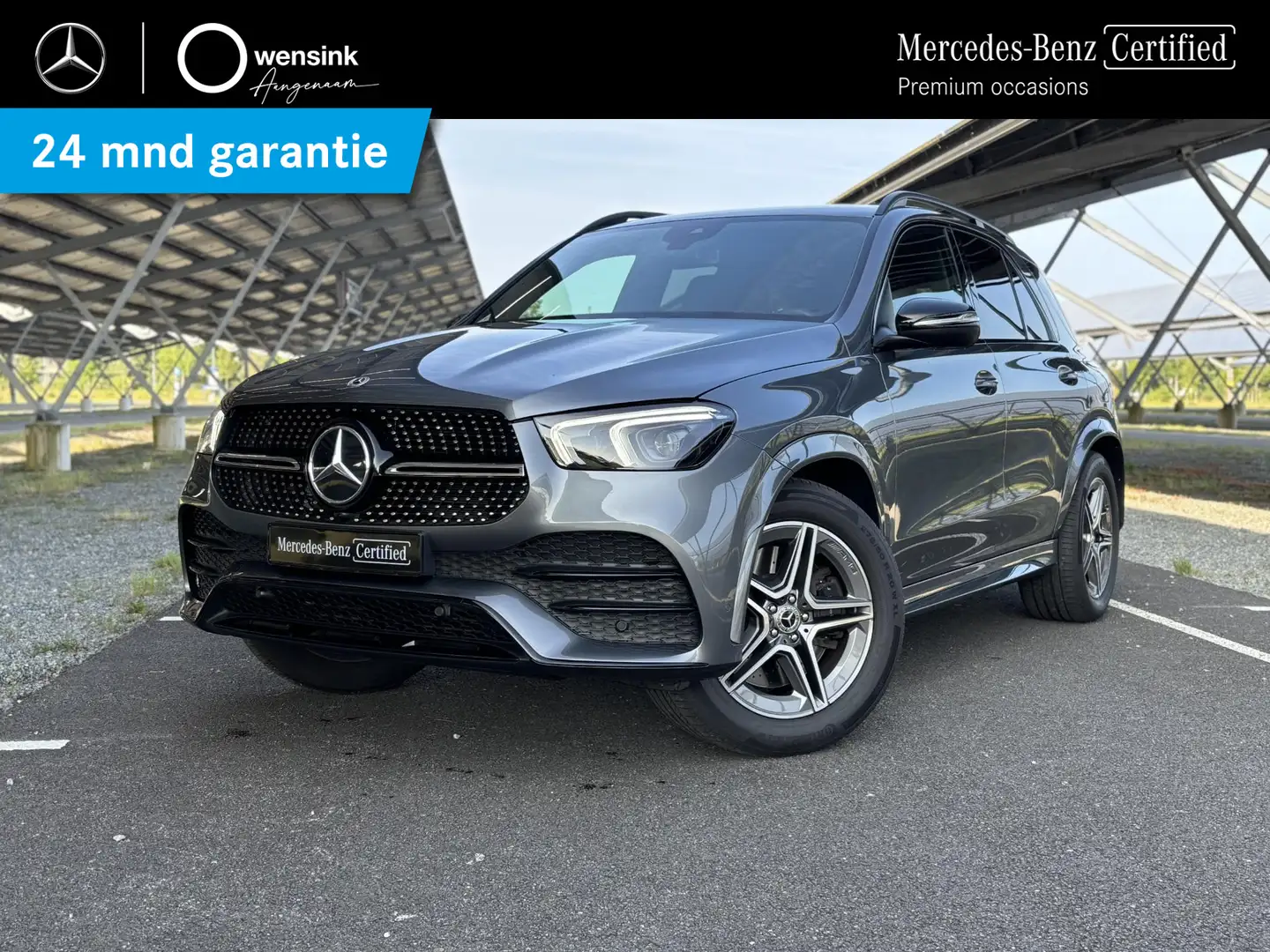 Mercedes-Benz GLE 350 e 4MATIC | AMG line | Night | Trekhaak | Nappalede Gris - 1