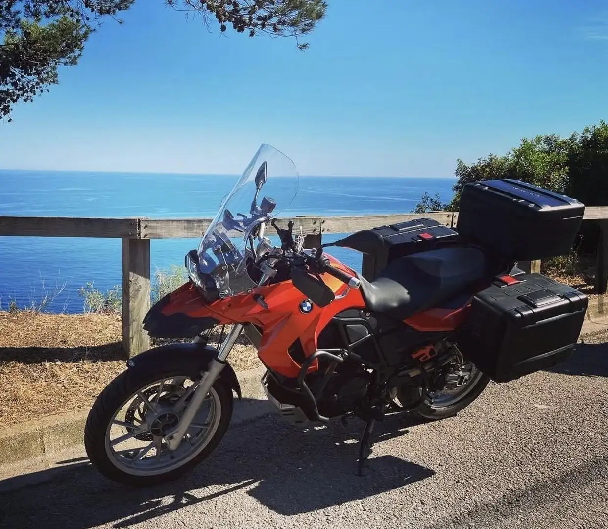 BMW F 650 GS TWIN Portocaliu - 1