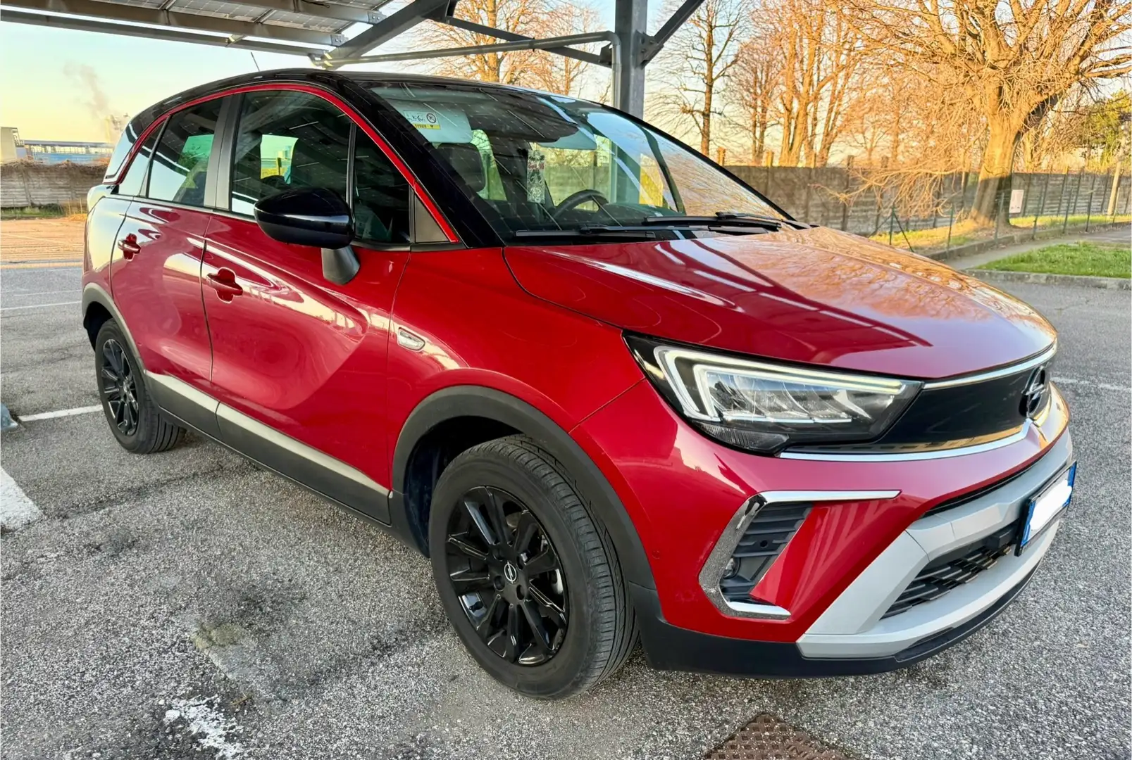Opel Crossland X 1.2 Advance 83cv my18.5 Rosso - 2